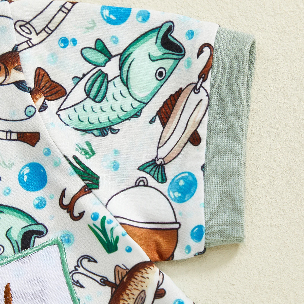 Daddy's Buddy Fishing Romper