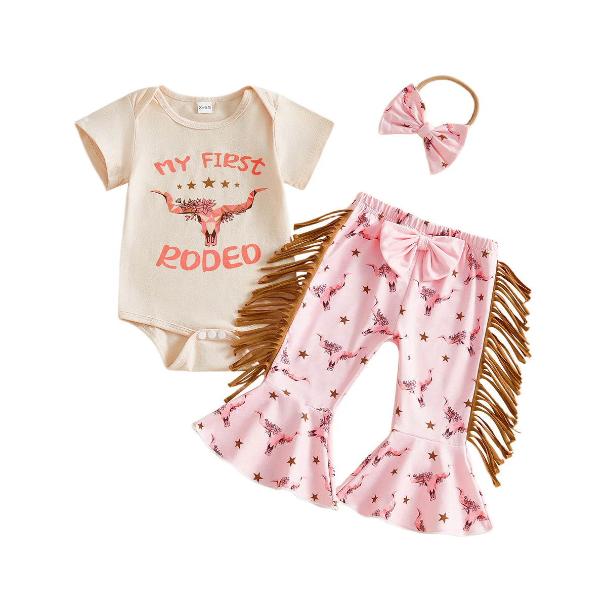 My First Rodeo Fringed Set
