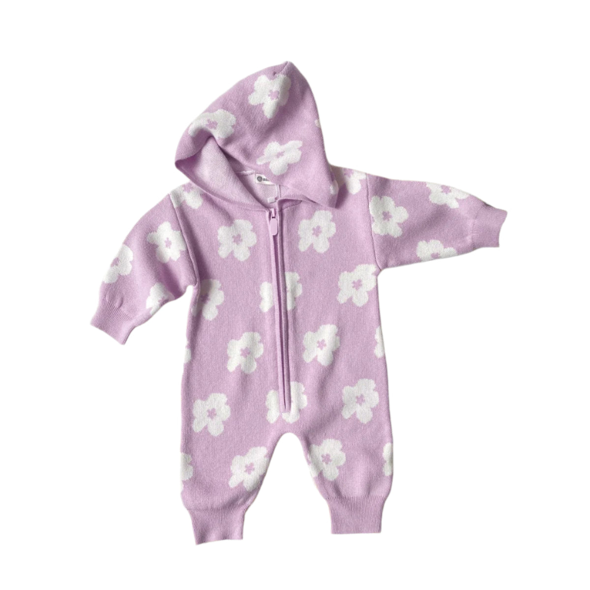 Pastel Hooded Zipper Romper | 3 Colours