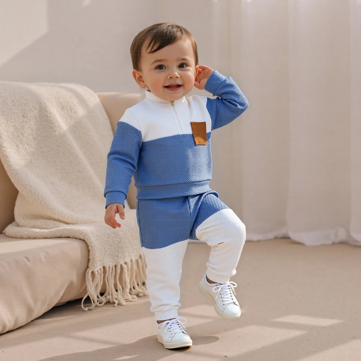 Jude Half Zip Set | Green