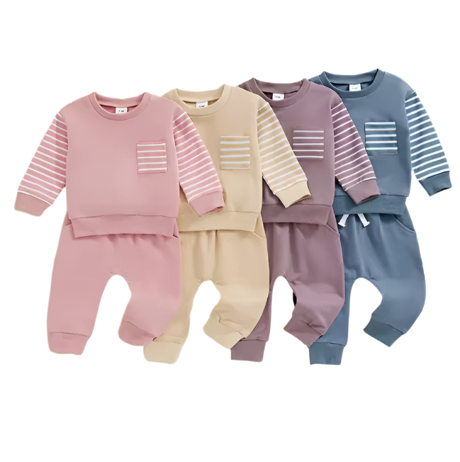 Striped Sleeve Set | 4 Colours