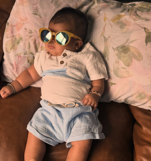 Noah Muslin Cotton Set | Blue