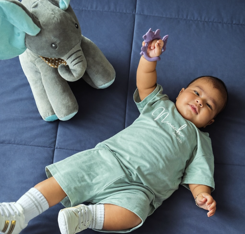 MLW By Design - Personalised Lounge Script Set | Sage