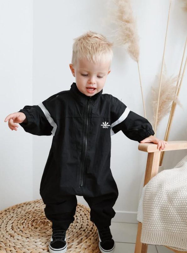 Retro Zip Jumpsuit | 2 Colours