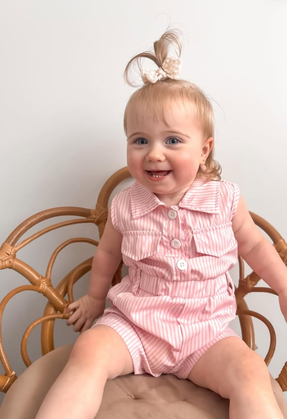 Juniper Summer Romper | Pink