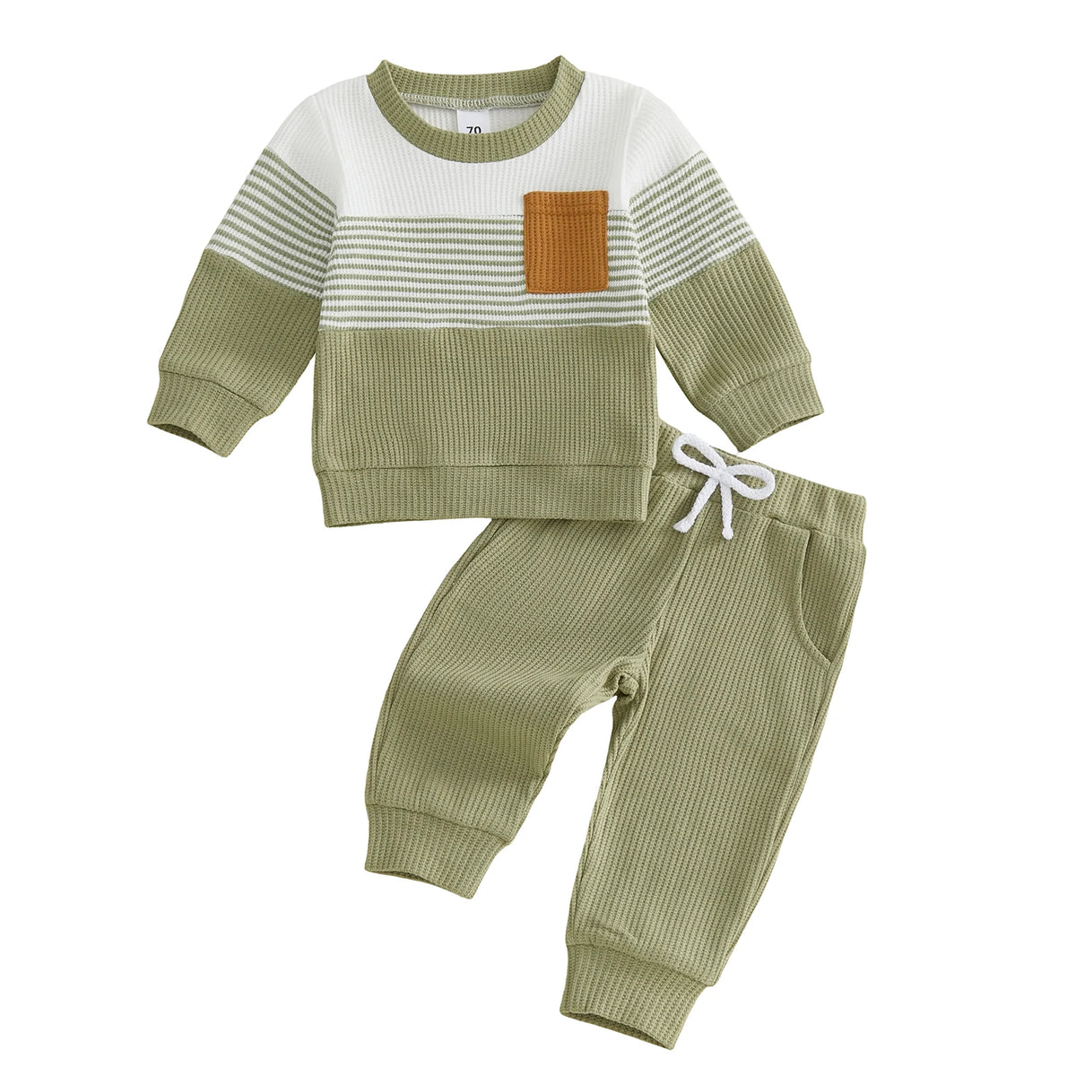 Stripe Pocket Set | Green