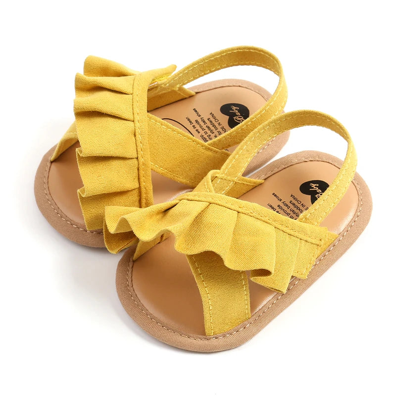 Carmen Ruffle Sandals | Various Colours