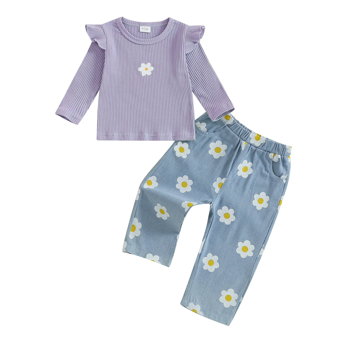 Sally Floral Set | Purple