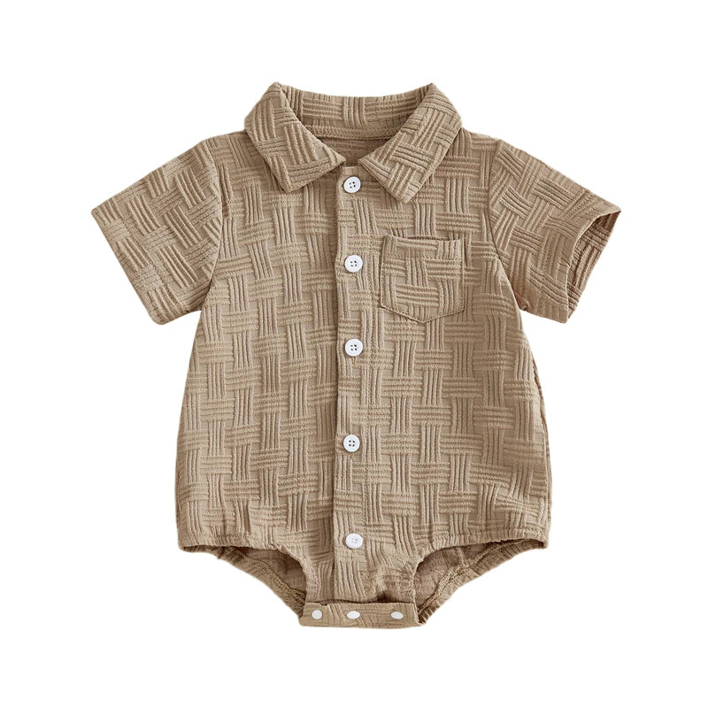 Verano Textured Romper | Sand