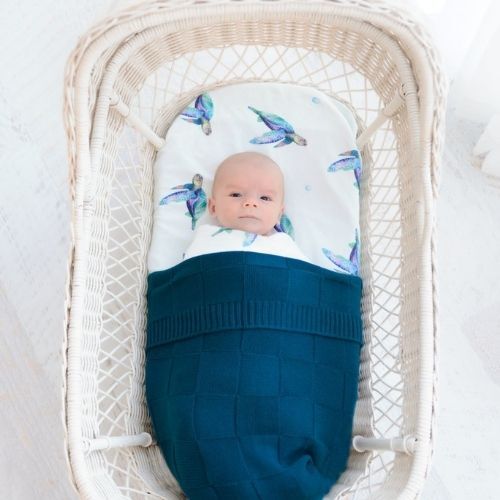 Anchor & Arrow - Bassinet sheet / Change Table Cover | Sea Turtles