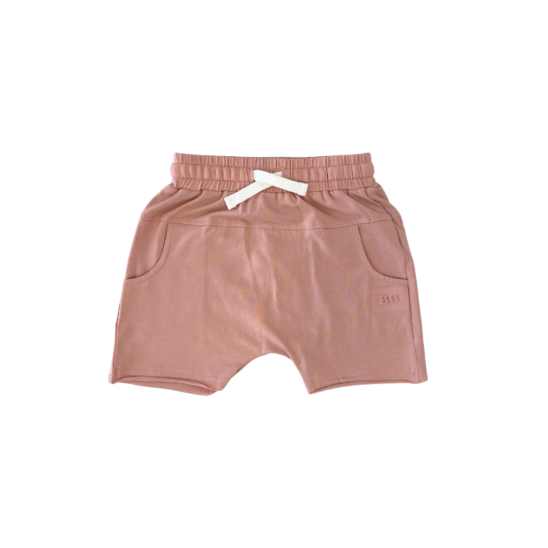 Breezy Co. - Signature Harem Shorts| Dusty