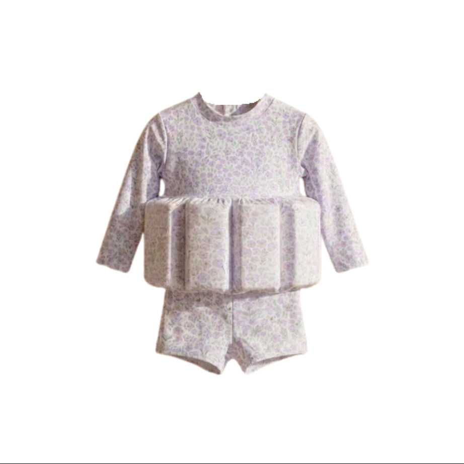 Little Soleil - Floatsuit | Lavender Long Sleeve