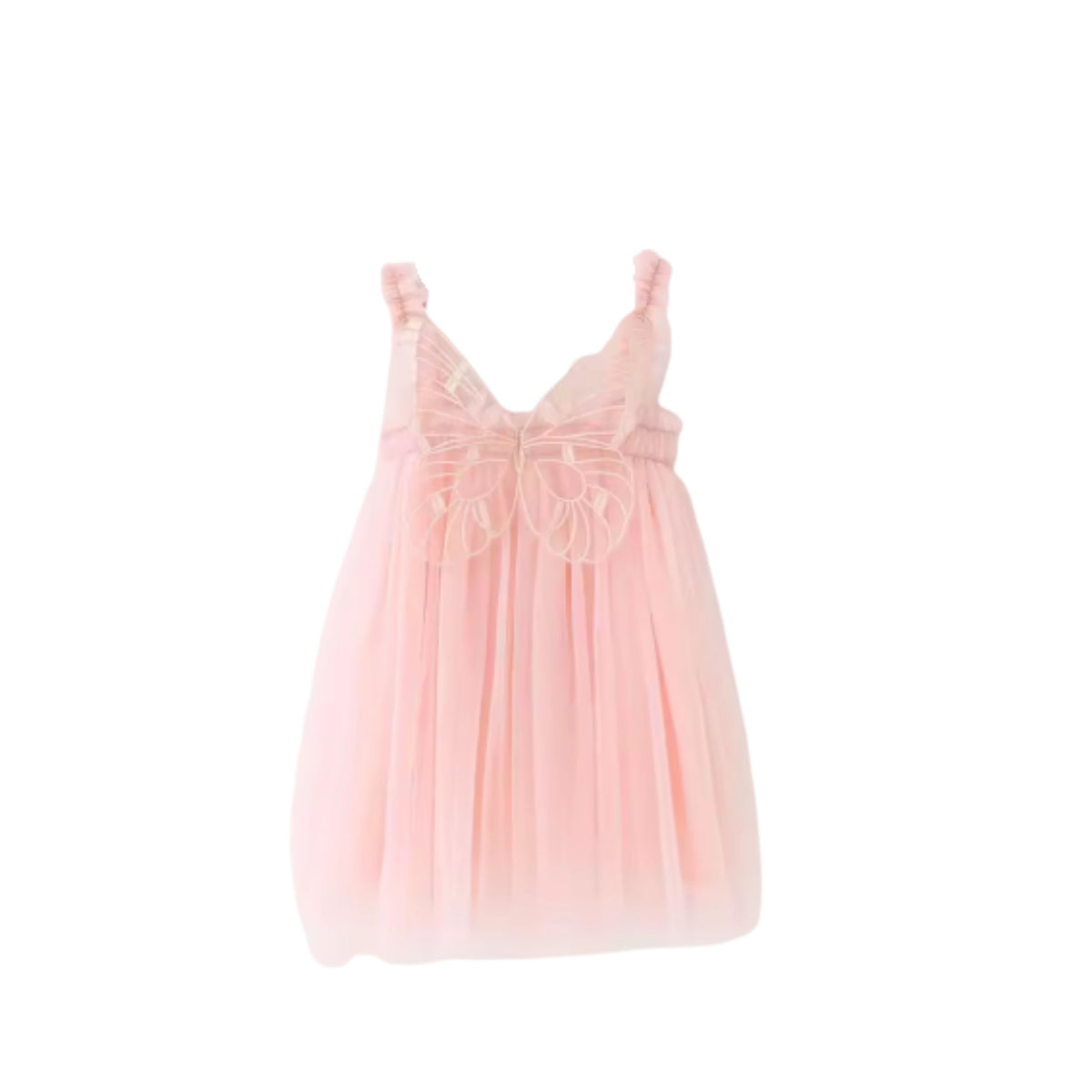 Butterfly Tulle Dress | Ballet Pink