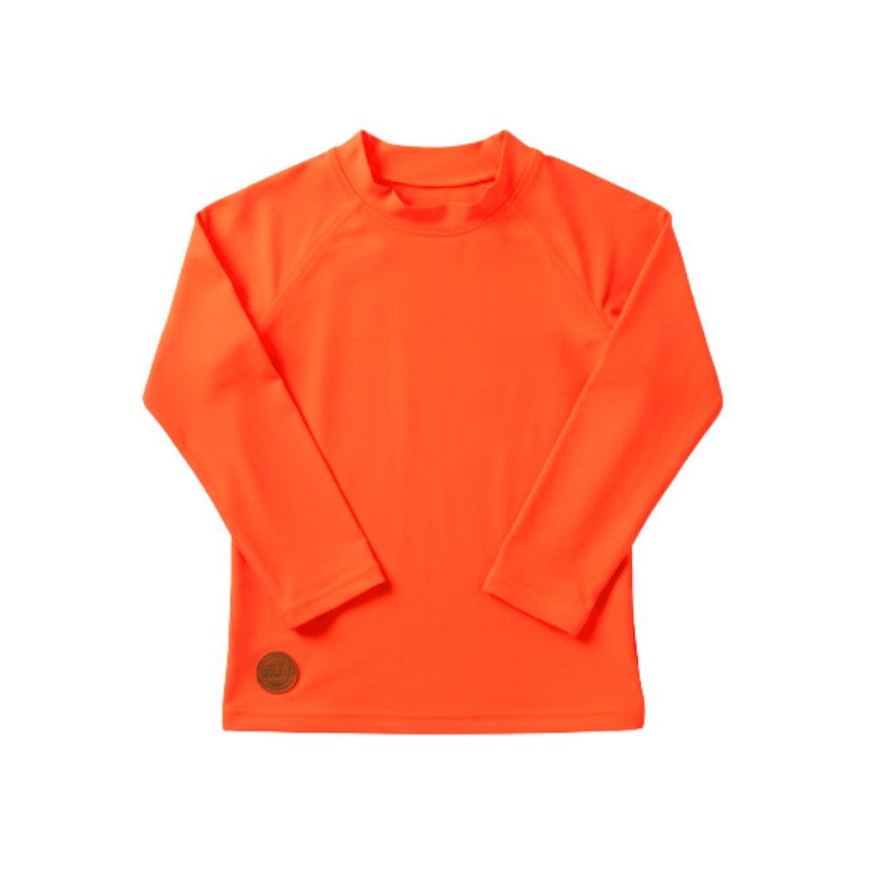 Kicky Swim - Rashguard Top | Safety Orange