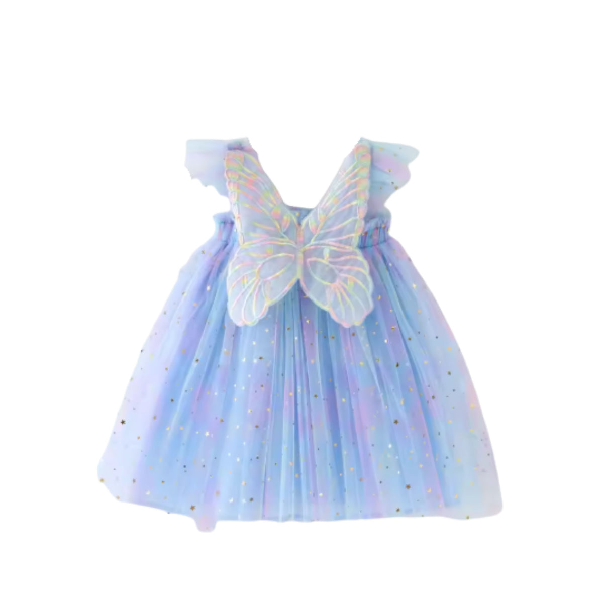 Sparkle Tulle Dress | Blue Rainbow