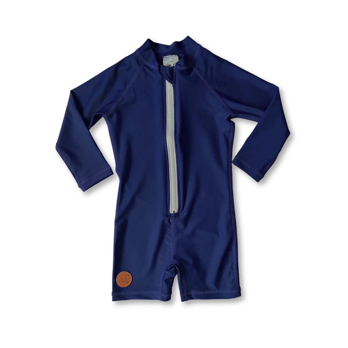 Kicky Swim - One Piece Rashguard Suit | Navy Blue