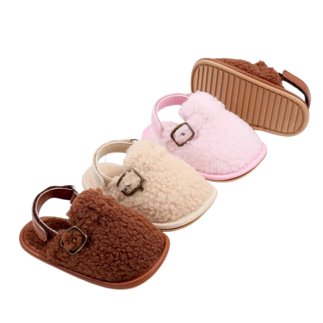 Sherpa Slip Ons 3 Colours My Little Wardrobe