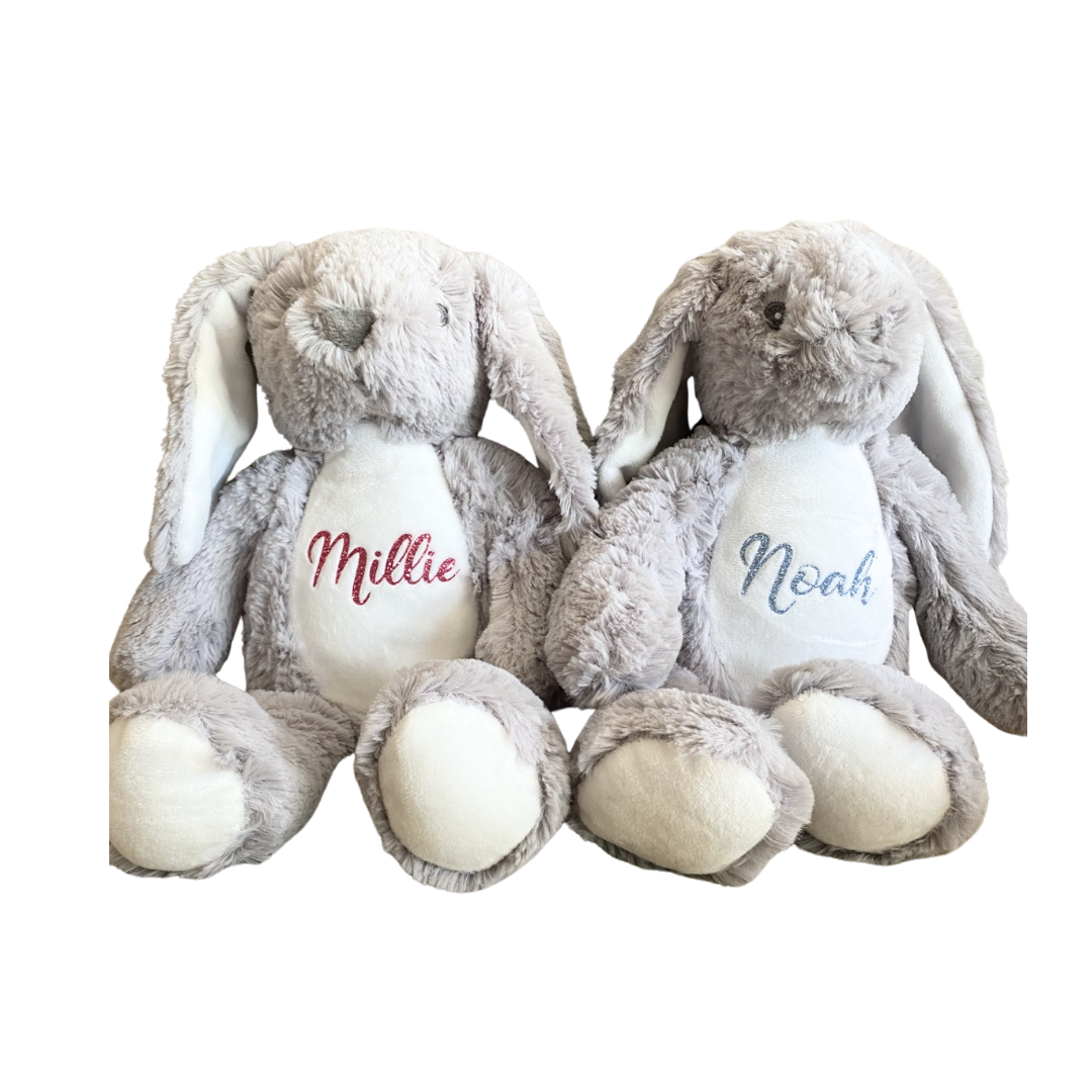 MLW By Design - Personalised Bunny Plush | 5 Colours