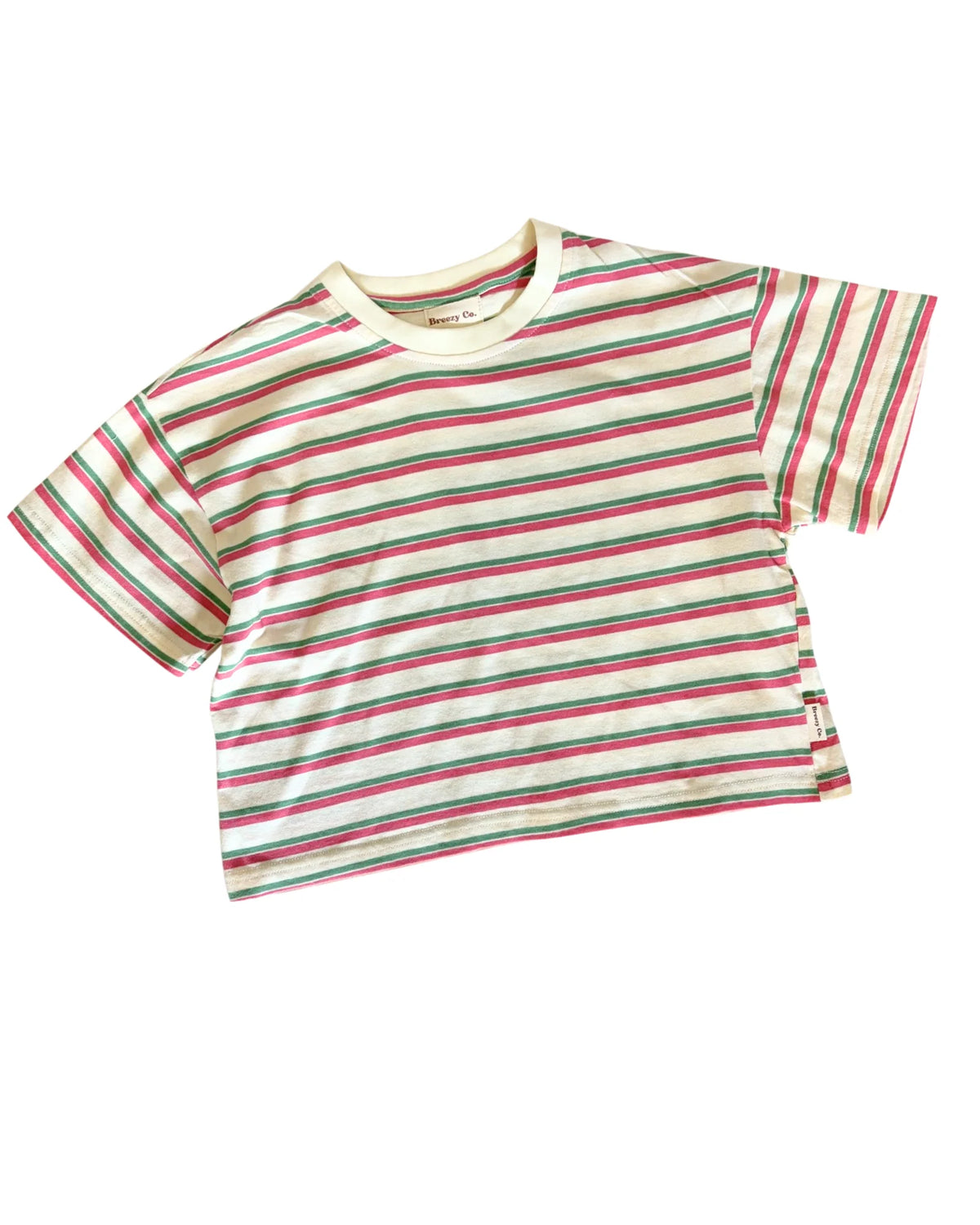 Breezy Co. - Box Retro Stripe Tee | Fruit Salad