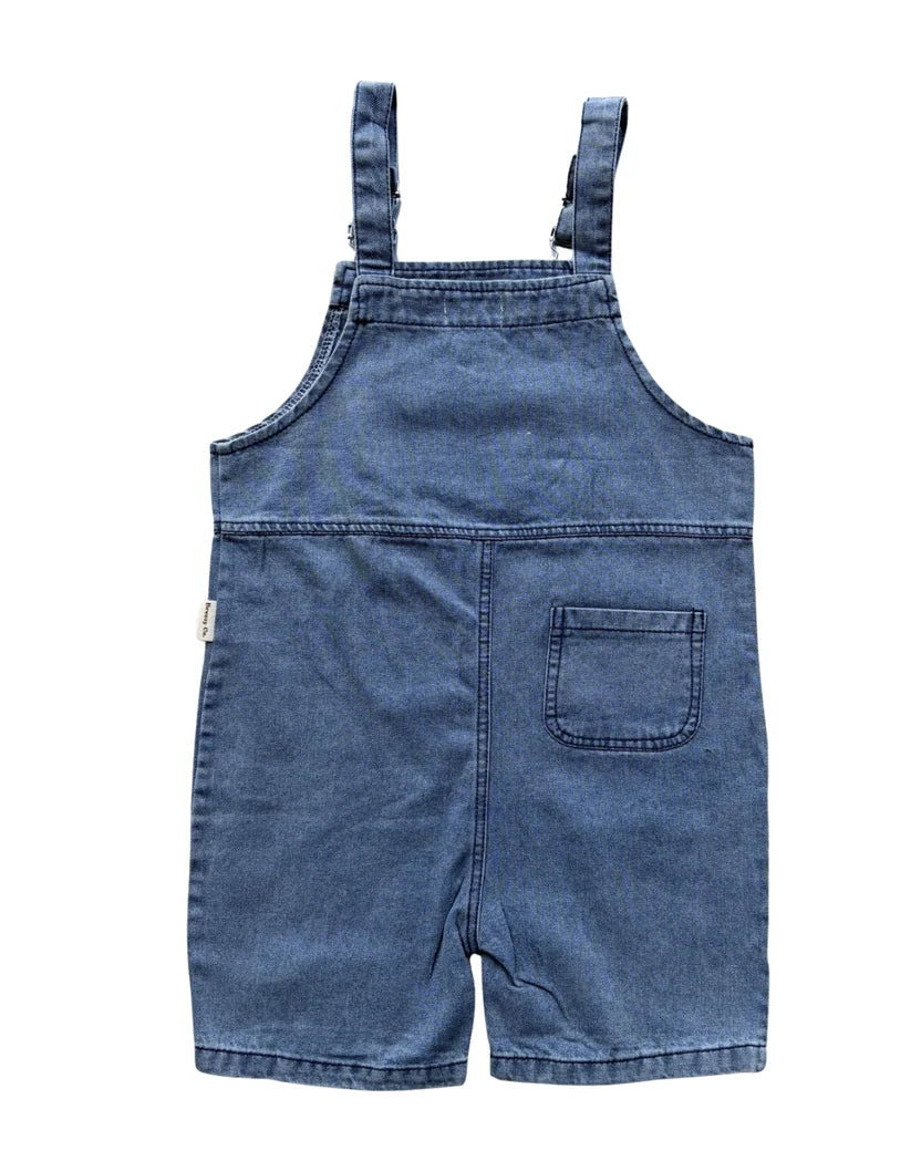 Breezy Co. - Shorts Overalls | Blue