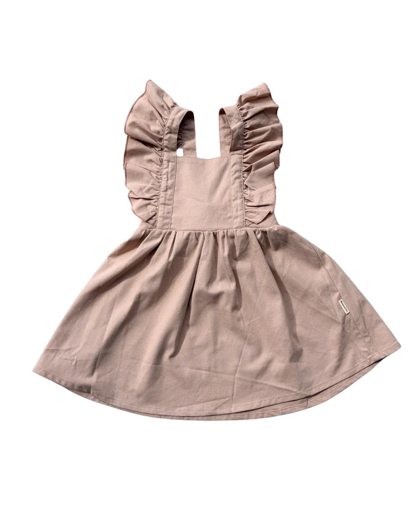 Breezy Co. - Ruffled Dress | Dusty Pink