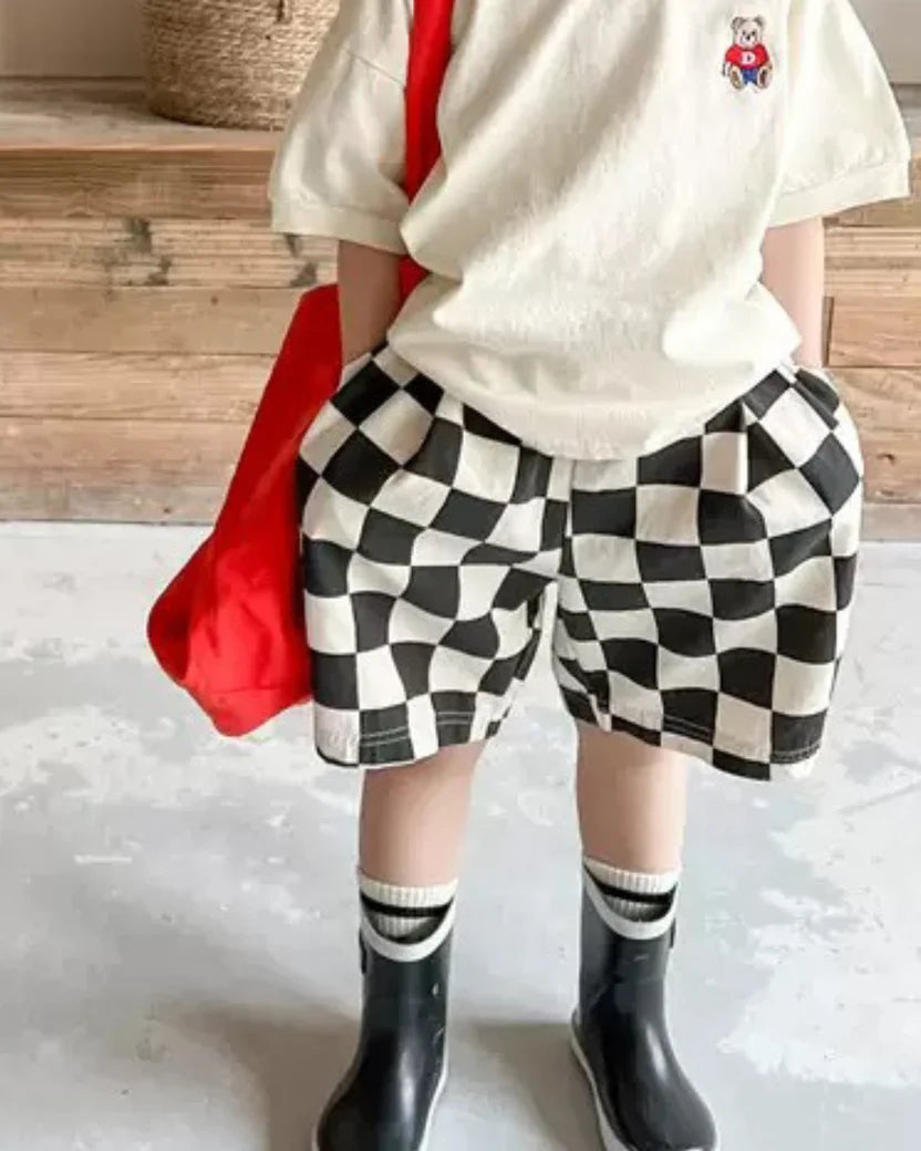 Breezy Co. - Checkers Shorts | Black