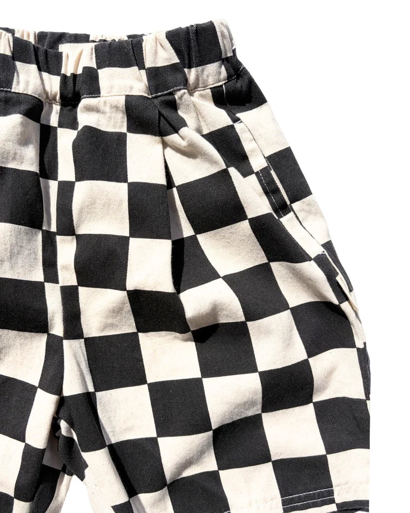 Breezy Co. - Checkers Shorts | Black