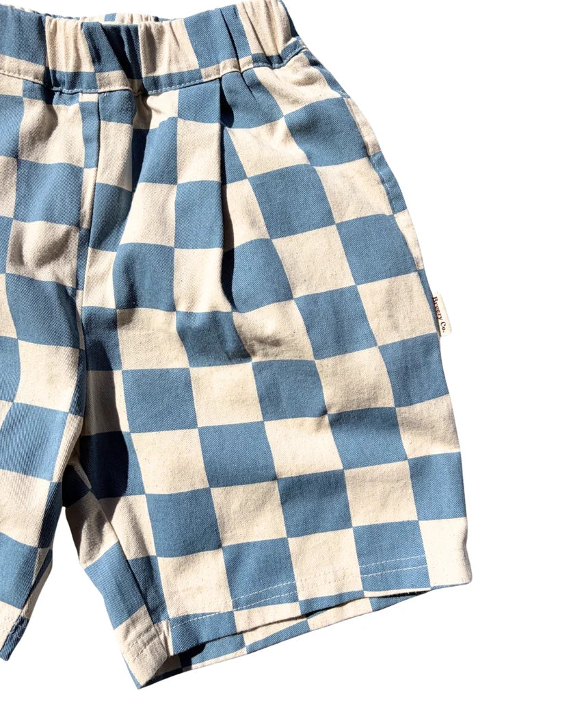 Breezy Co. - Checkers Shorts | Blue