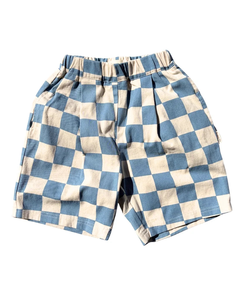 Breezy Co. - Checkers Shorts | Blue