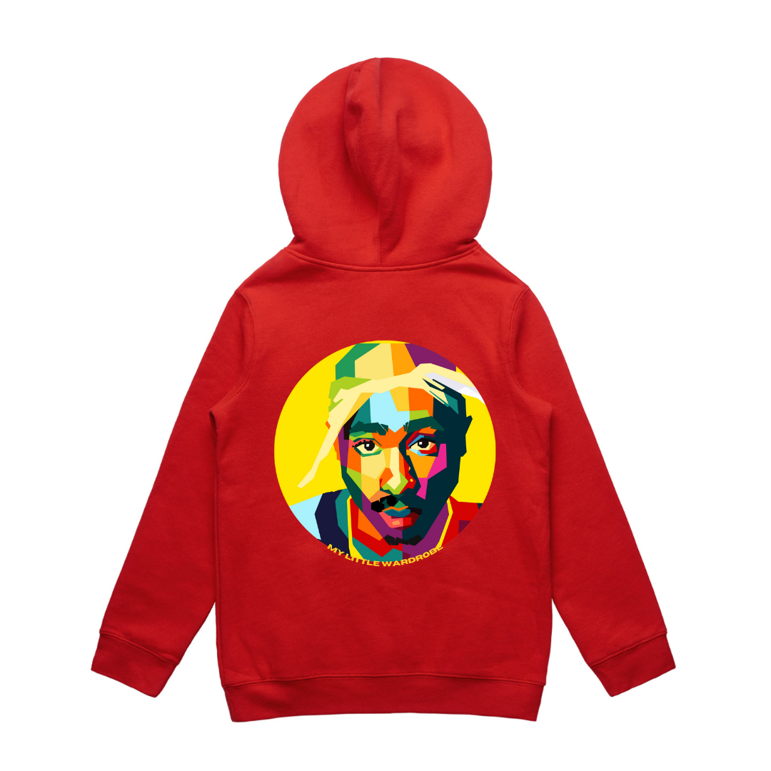 MLW By Design Tupac Fleece Hoodie Various Colours