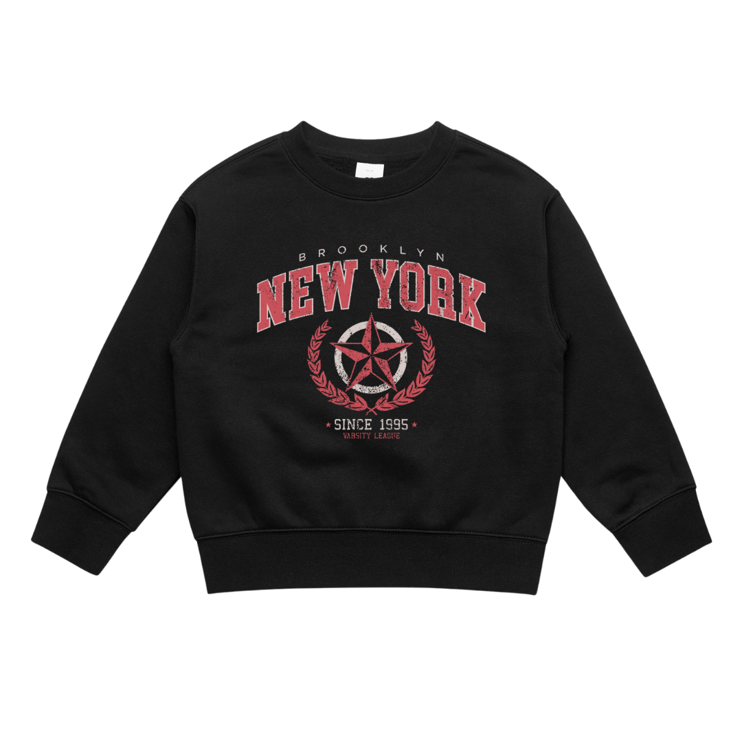MLW By Design - New York Vintage Oversized Crew