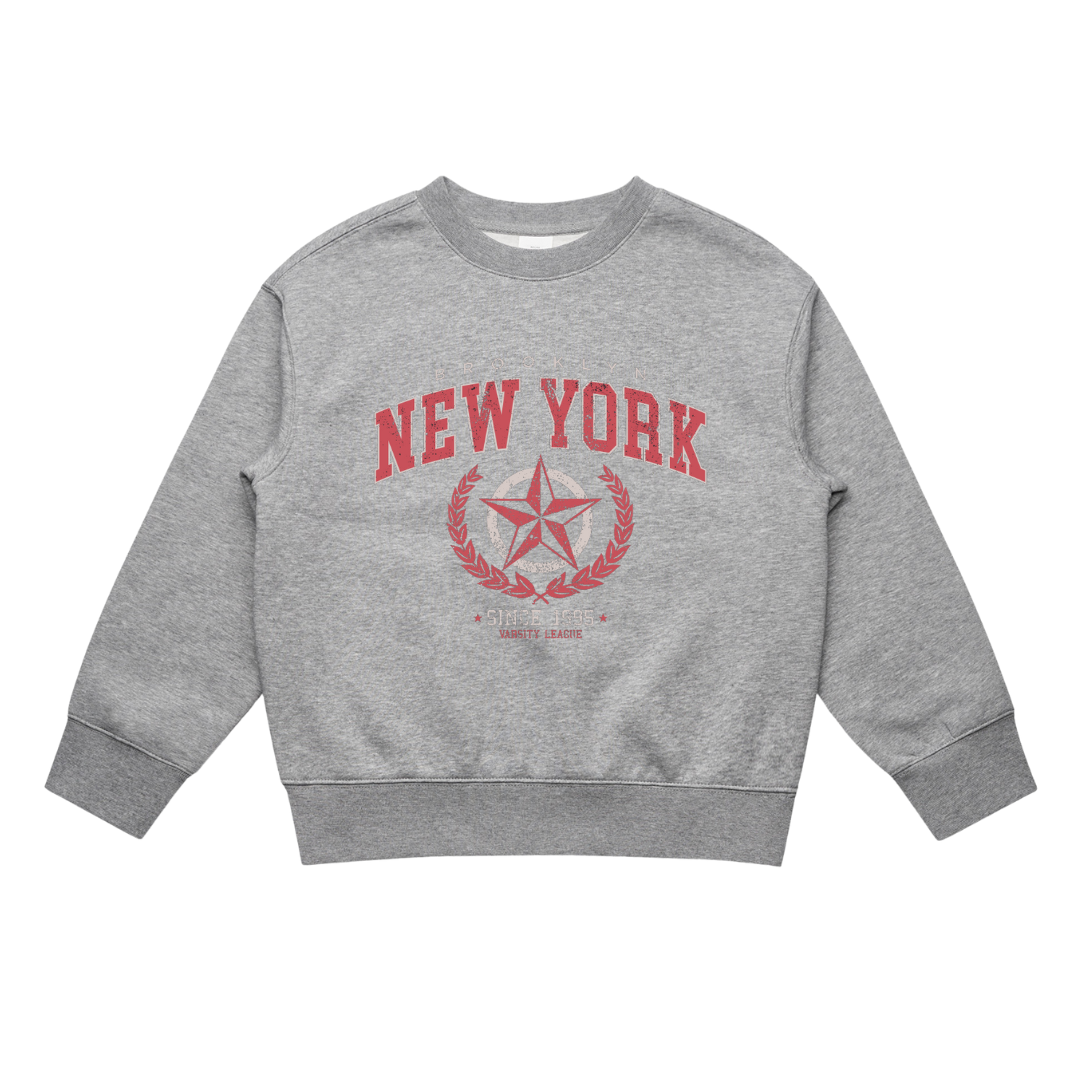 MLW By Design - New York Vintage Oversized Crew