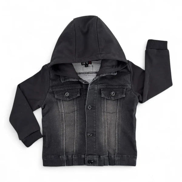 LiL'G & Co. - Stretch Denim Jacket | Black