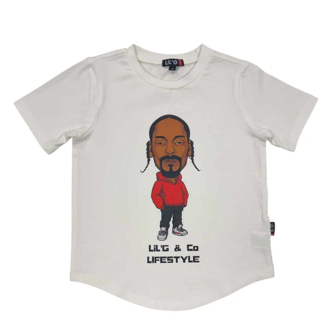 LiL'G & Co. - D O Double G Short Sleeve T-shirt | White