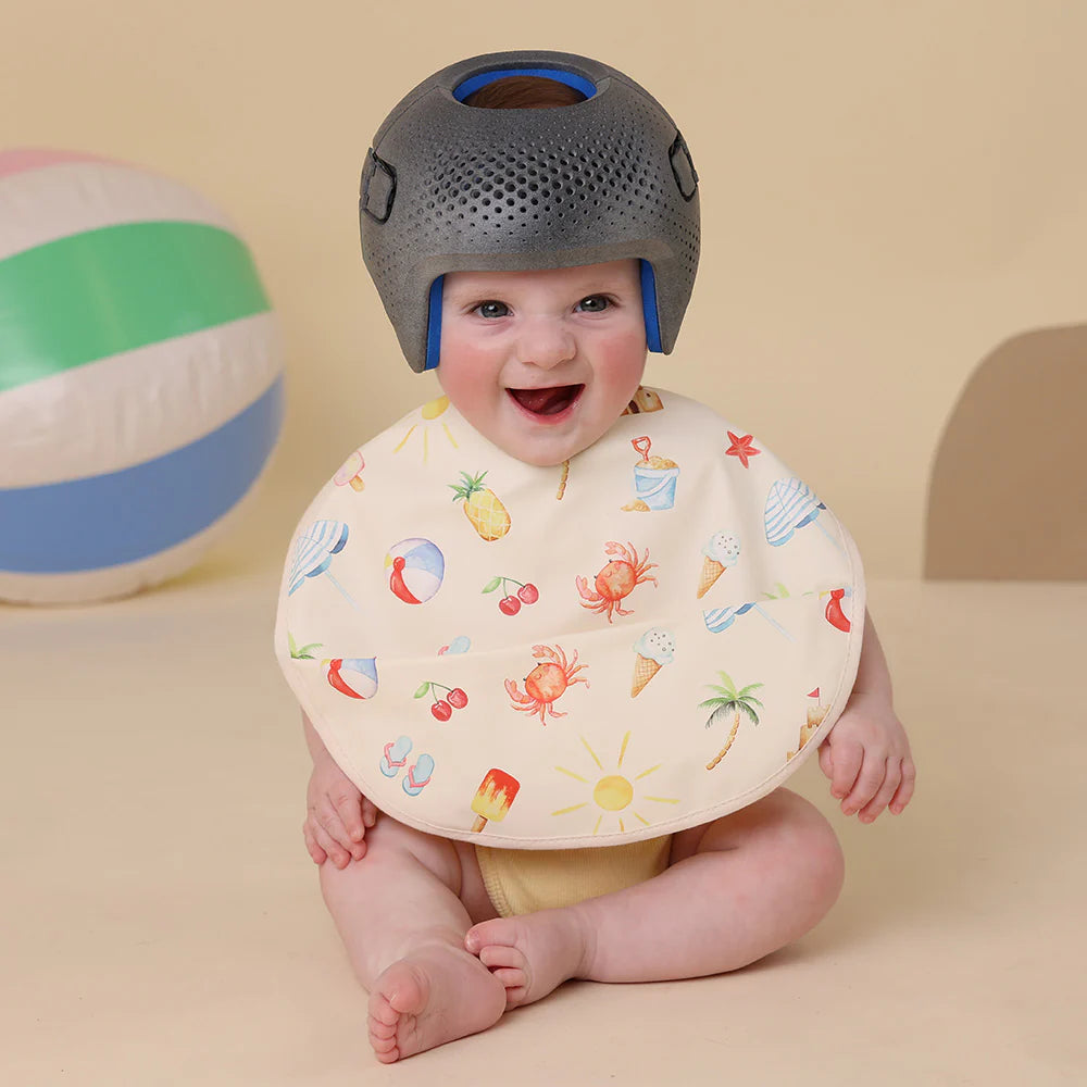 Snuggle Hunny Kids - Waterproof Snuggle Bib | Beach Fun