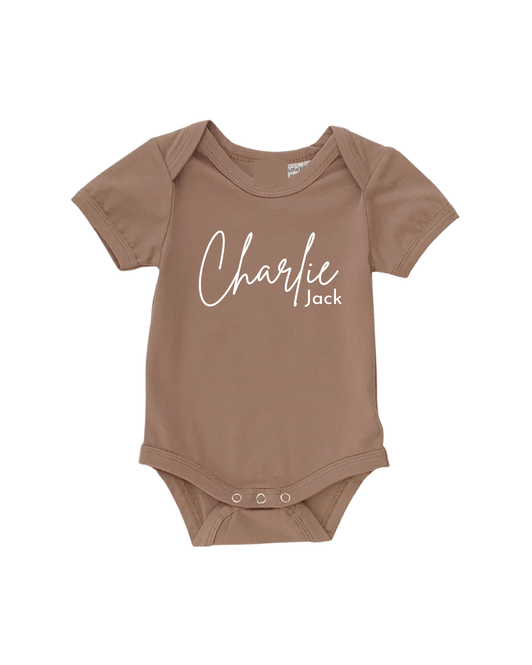 MLW By Design - Script Personalised Bodysuit | Various Colours