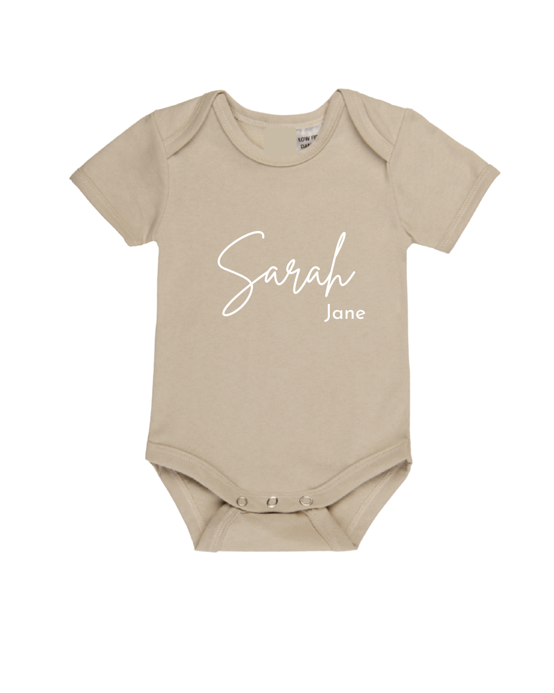 MLW By Design - Script Personalised Bodysuit | Various Colours