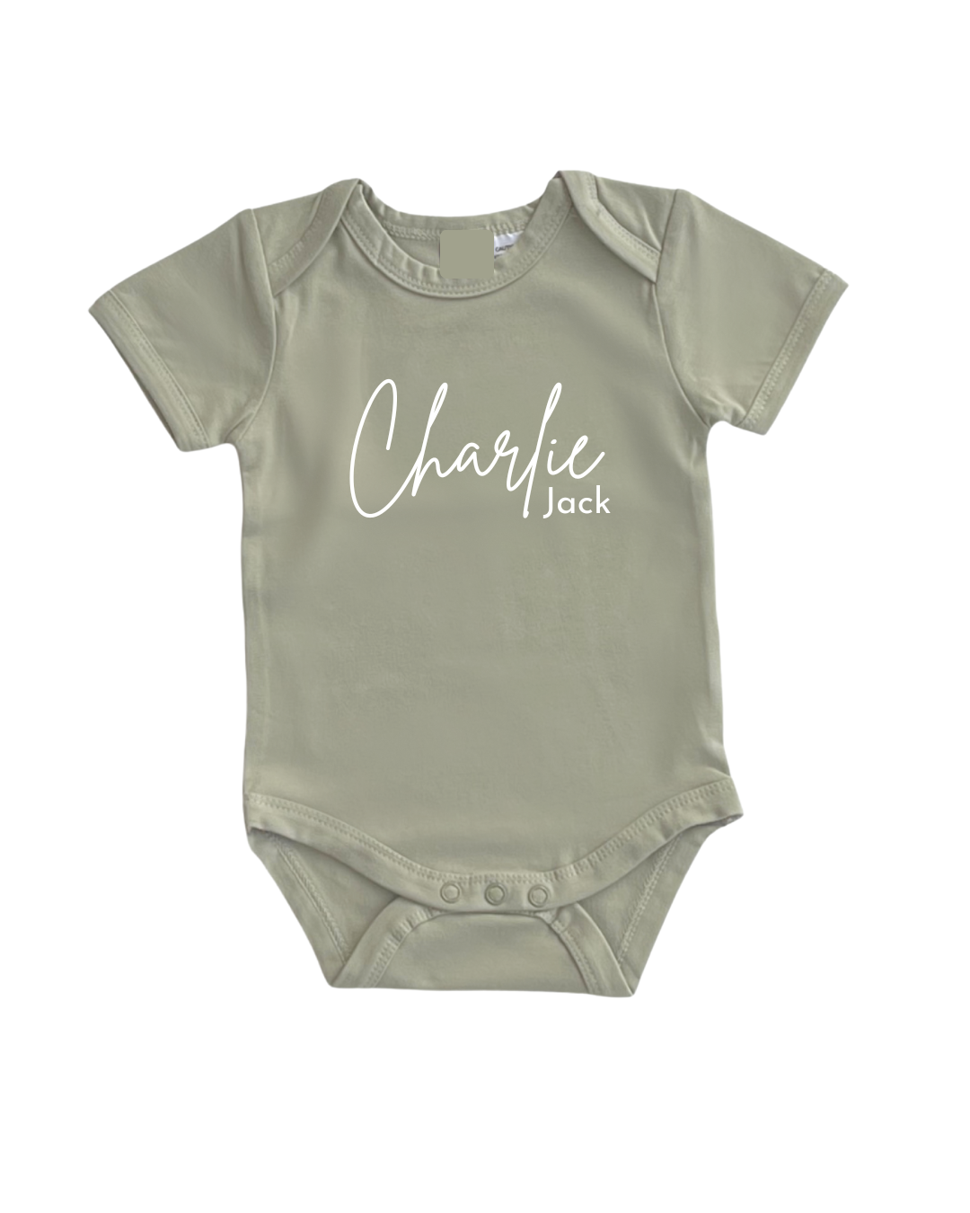 MLW By Design - Script Personalised Bodysuit | Various Colours
