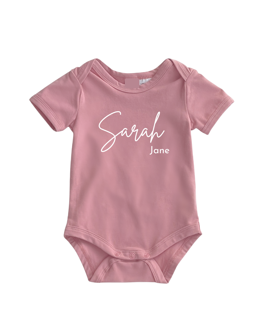 MLW By Design - Script Personalised Bodysuit | Various Colours