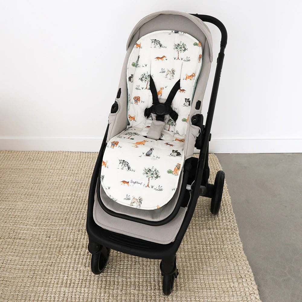 Snuggle Hunny Kids - Universal Organic Pram Liner | Dog Park