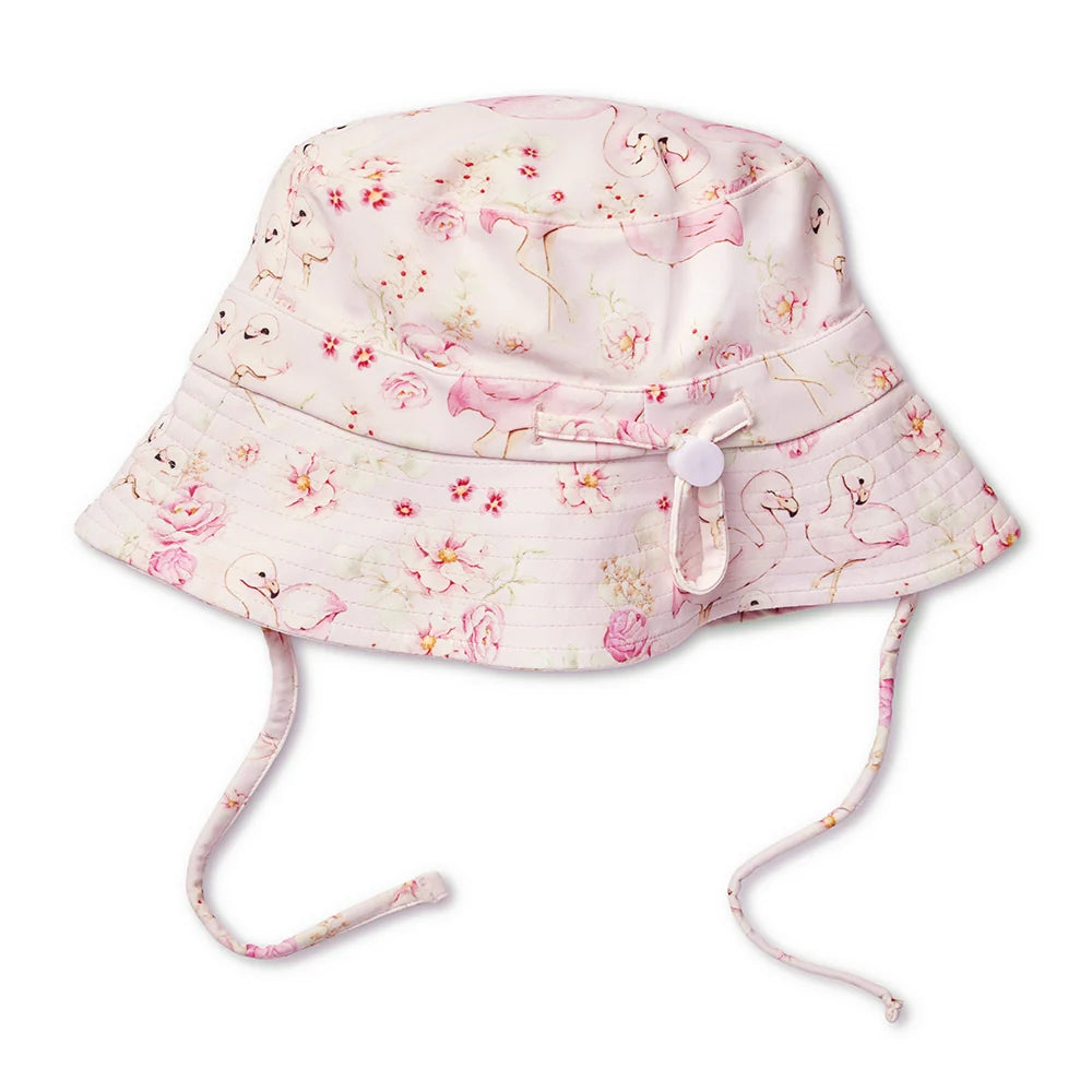 Snuggle Hunny Kids - Swim Hat | Flamingos