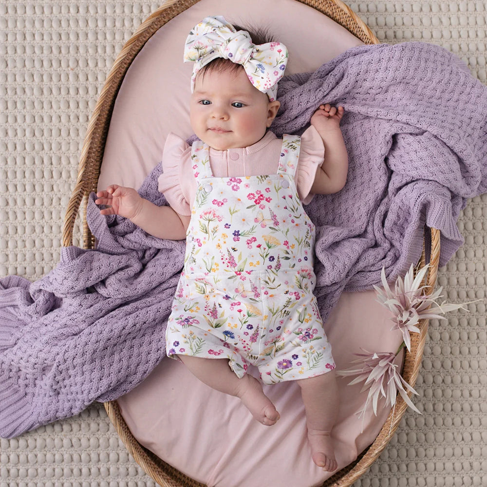 Snuggle Hunny Kids - Snuggle Overall Shorts | Gracie
