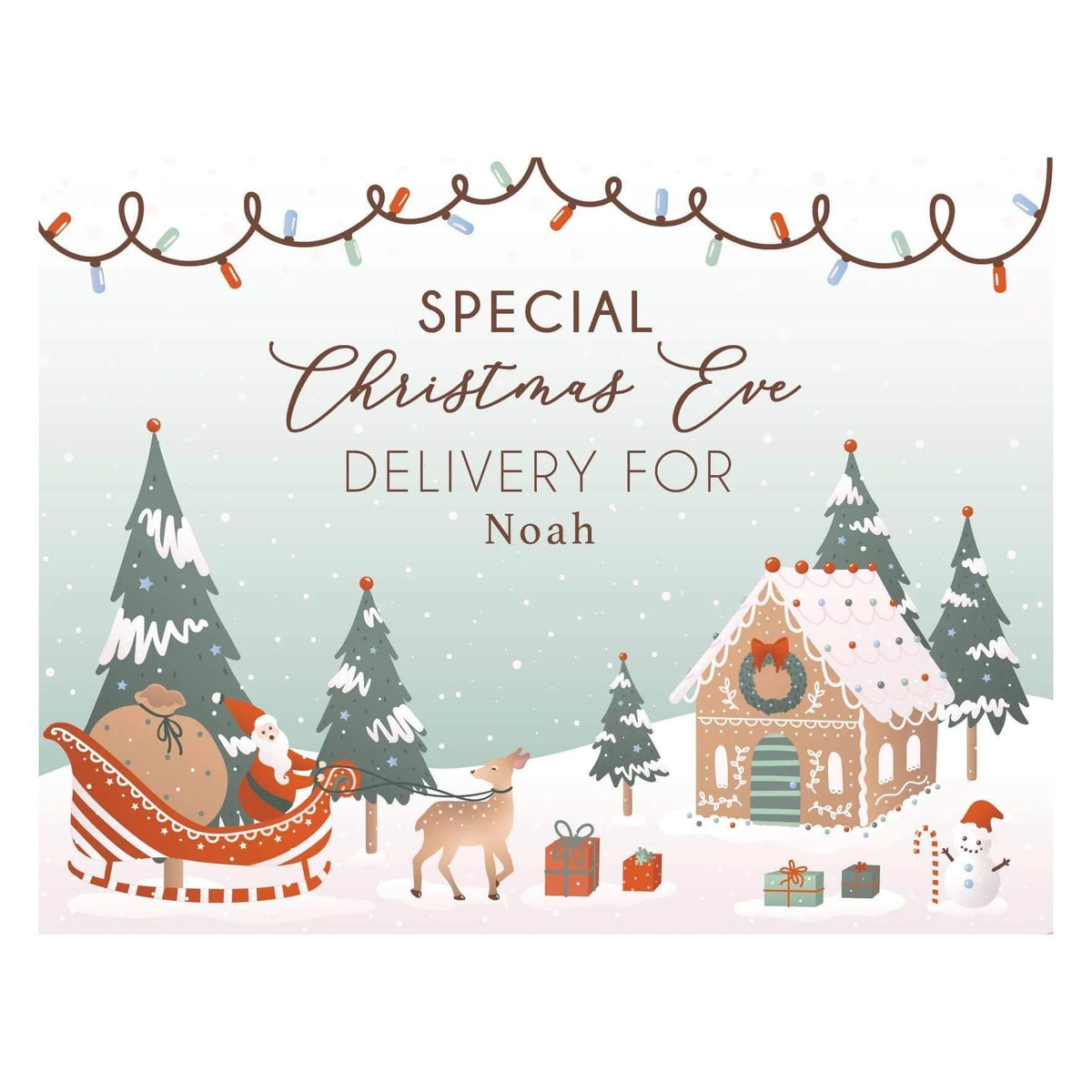 CMC Gold - Christmas Eve Keepsake Box | Special Delivery