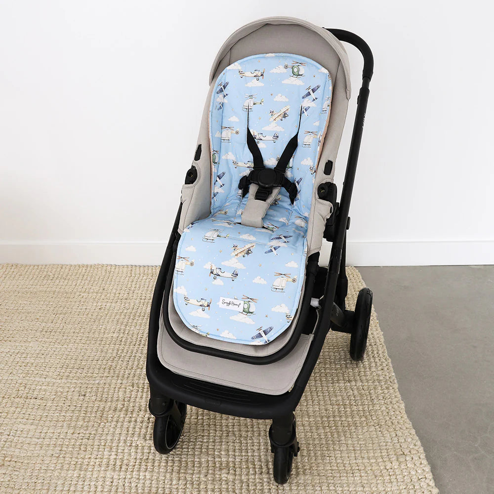 Snuggle Hunny Kids - Universal Organic Pram Liner | Taking Flight