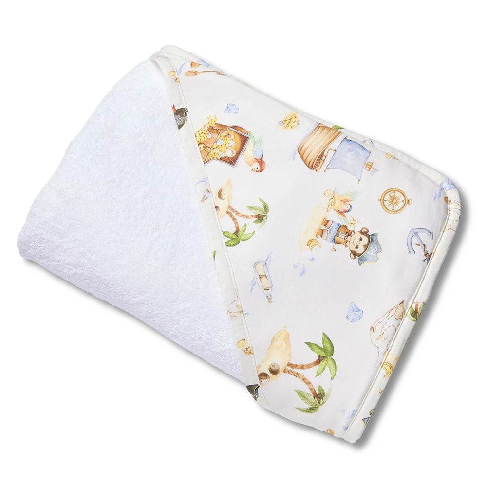 Snuggle Hunny Kids - Organic Hooded Baby Towel | Treasure Island