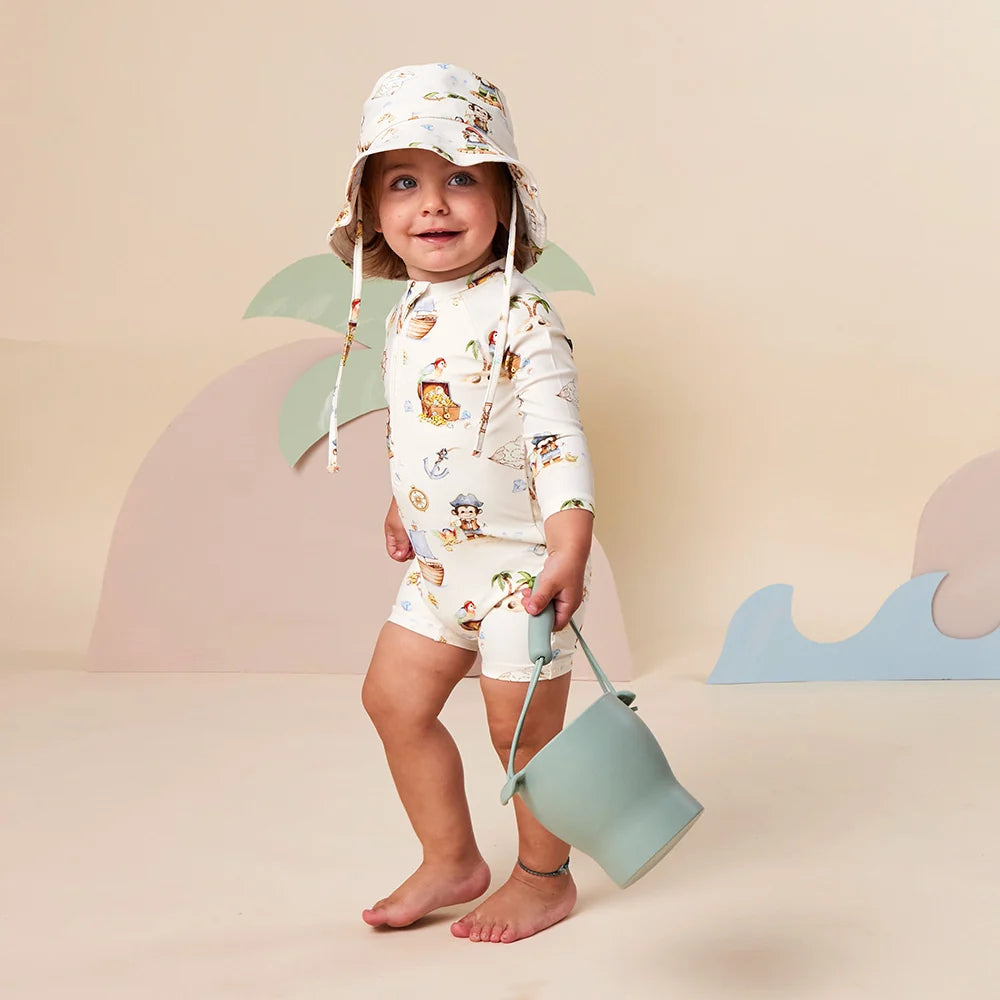 Snuggle Hunny Kids - Swim Shortie | Treasure Island