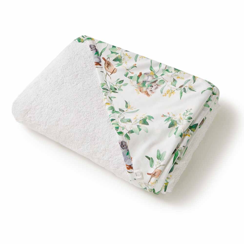 Snuggle Hunny Kids - Organic Hooded Baby Towel | Eucalypt