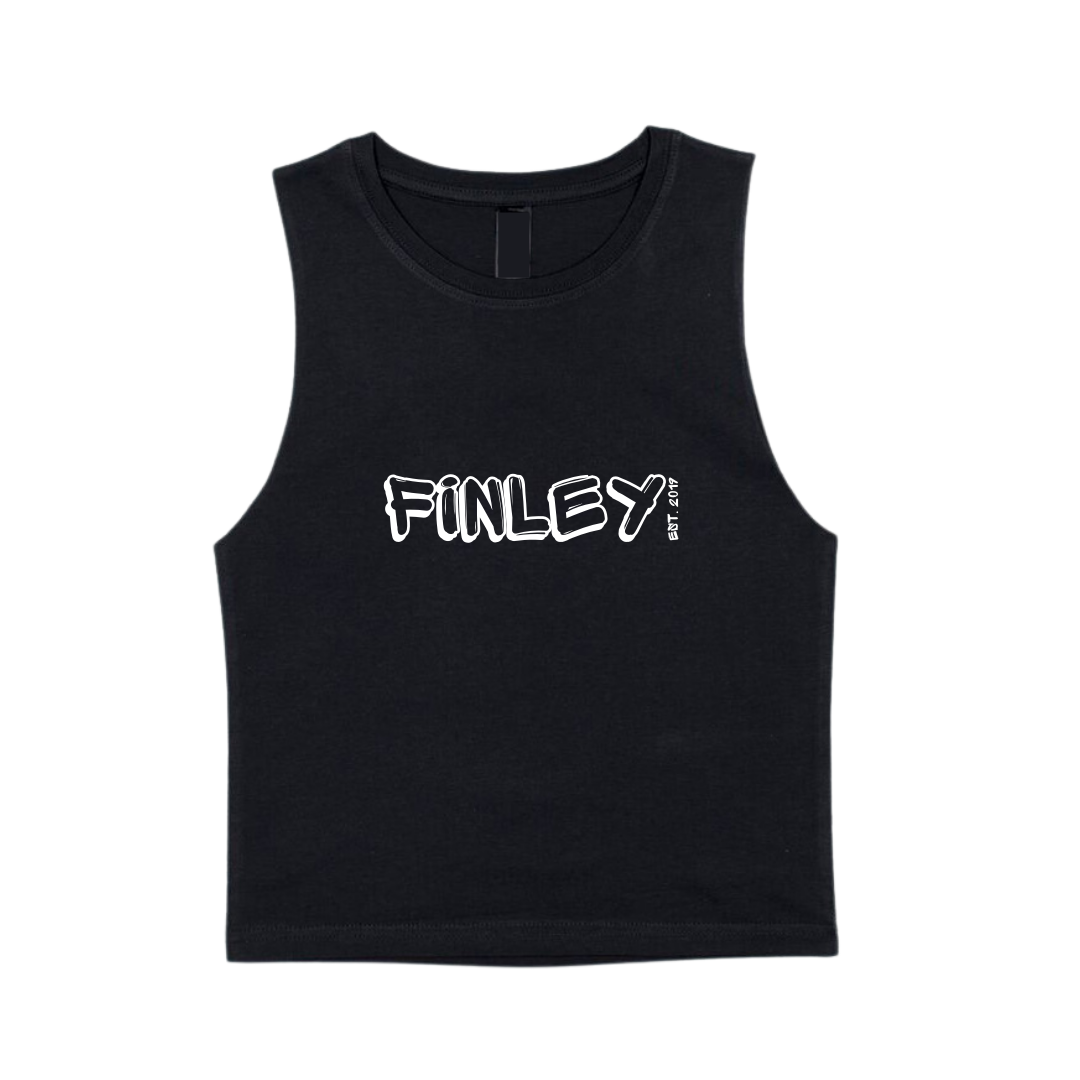 MLW By Design - Personalised Graffiti Tank | Various Colours