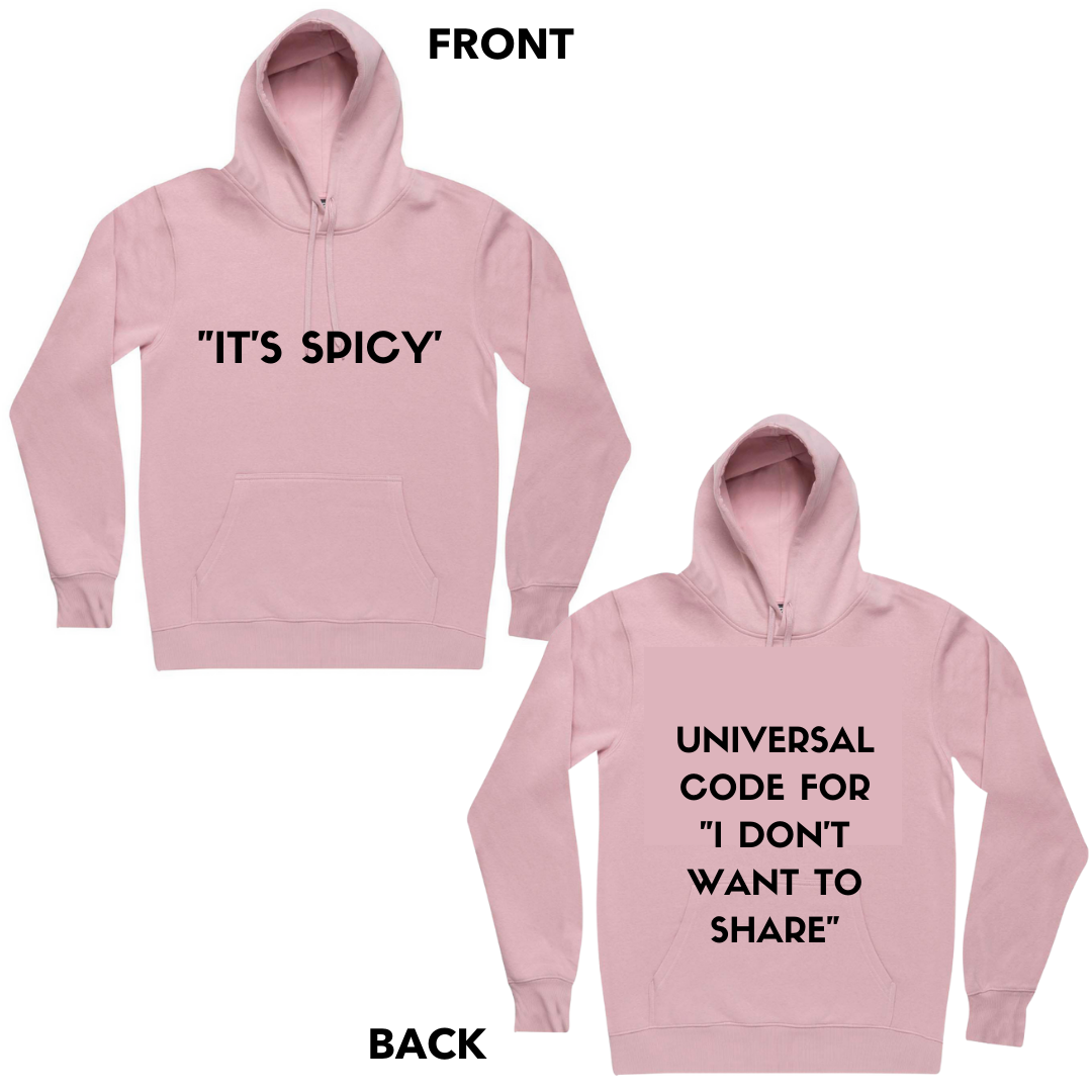 MLW By Design - Spicy Adult Fleece Hoodie | Black or Pink