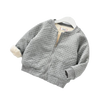 Fluffy Bomber Jacket | Grey